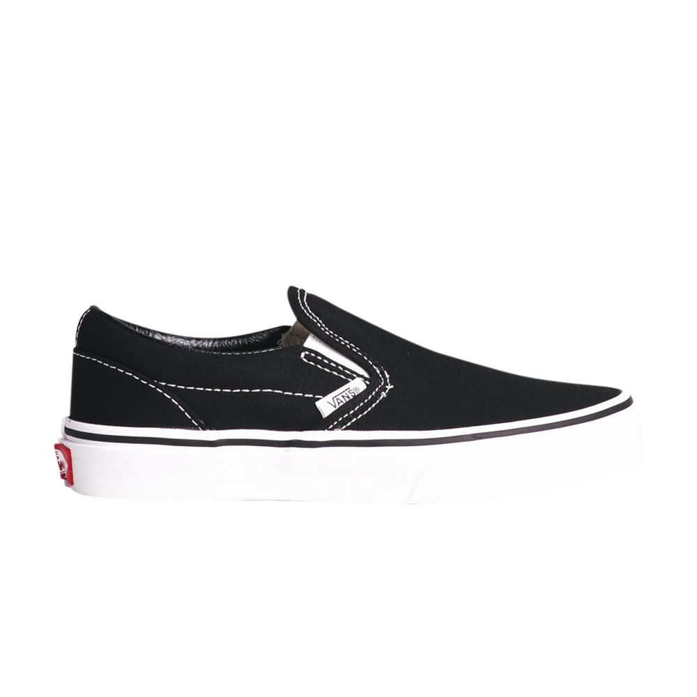 Pre-owned Vans Classic Slip-on Kids 'black' | Kid's Size 13.5