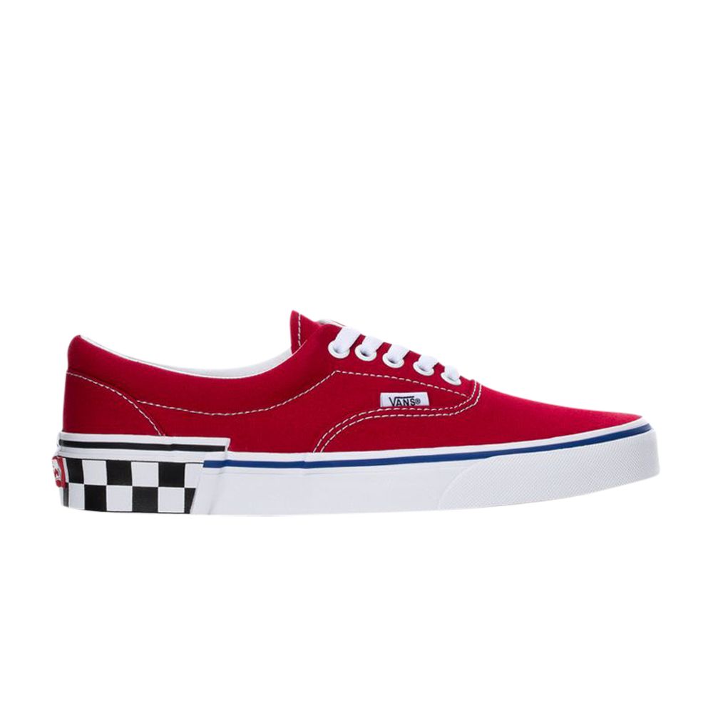 VANS Pre-owned Era 'check Block - Tango Red'