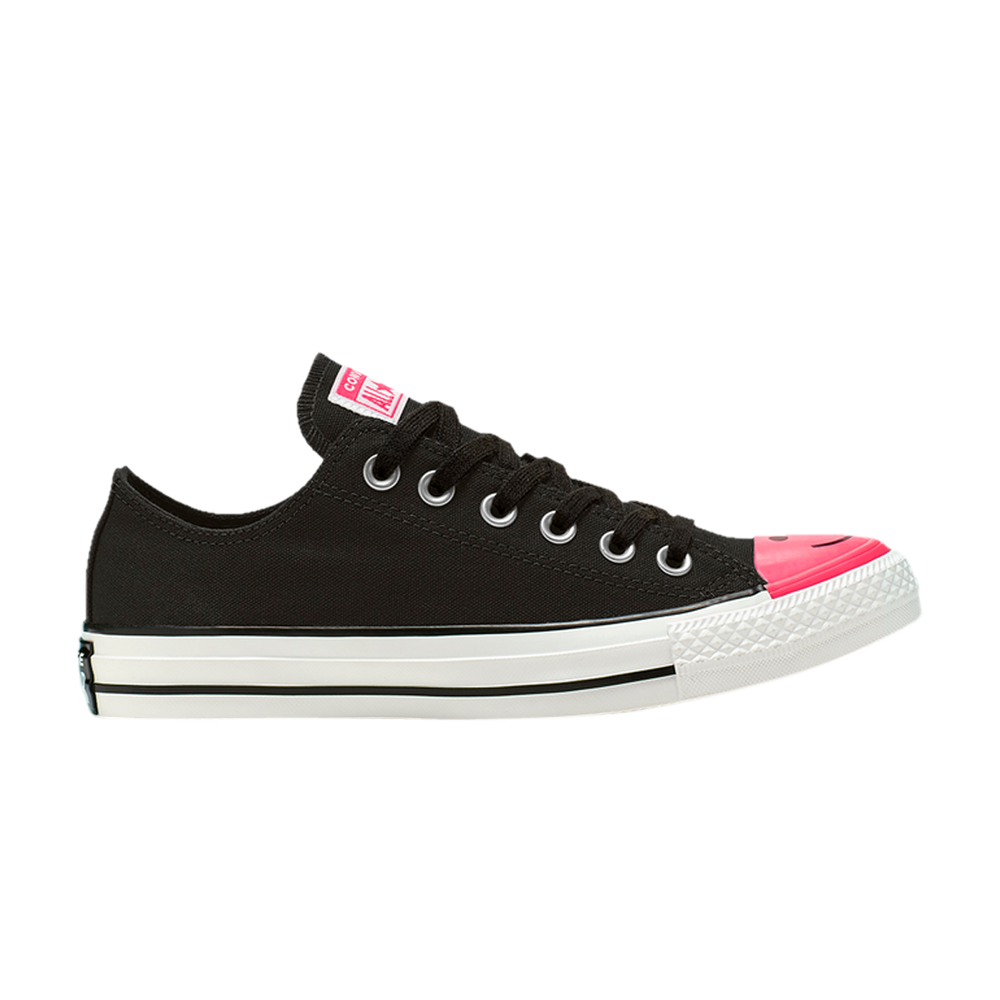 Pre-owned Converse Chuck Taylor All Star Low 'neon Nights - Black Racer Pink'