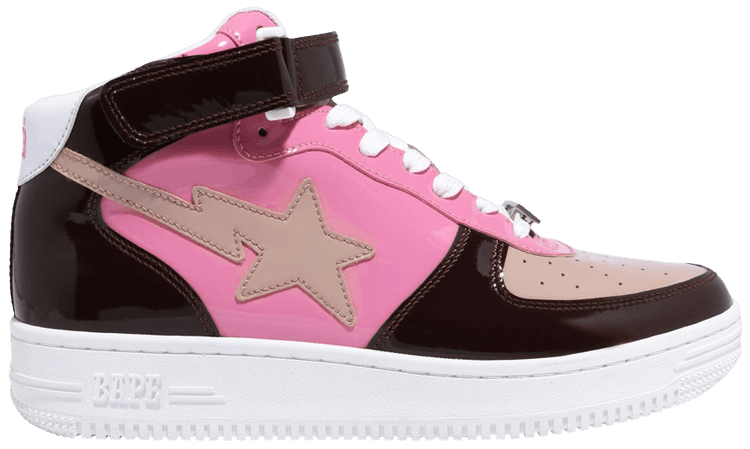 Bapesta Mid Pink
