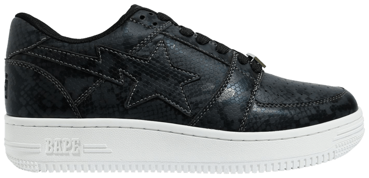 Bapesta Low M2 Python   Black