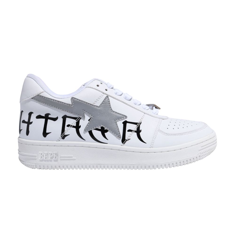 BAPE Bapesta Low 'White Reflective' | Men's Size 9.5 - BAPE20-WR