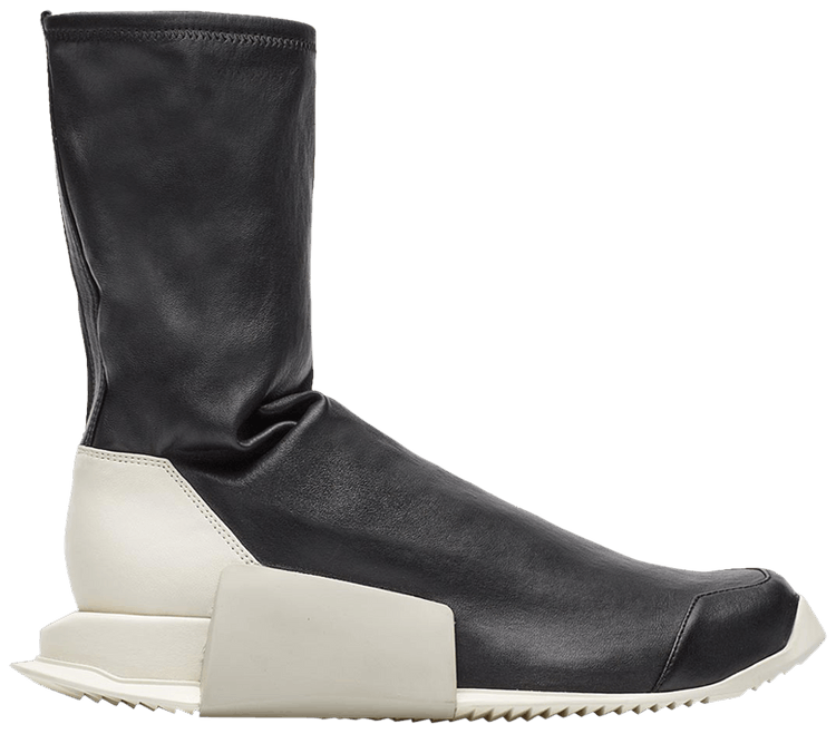 Rick Owens x Level Runner High 'Black Milk'