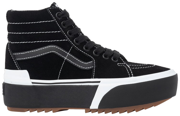 Buy Sk8-Hi Stacked 'Black' - VN0A4BTWLF9 | GOAT