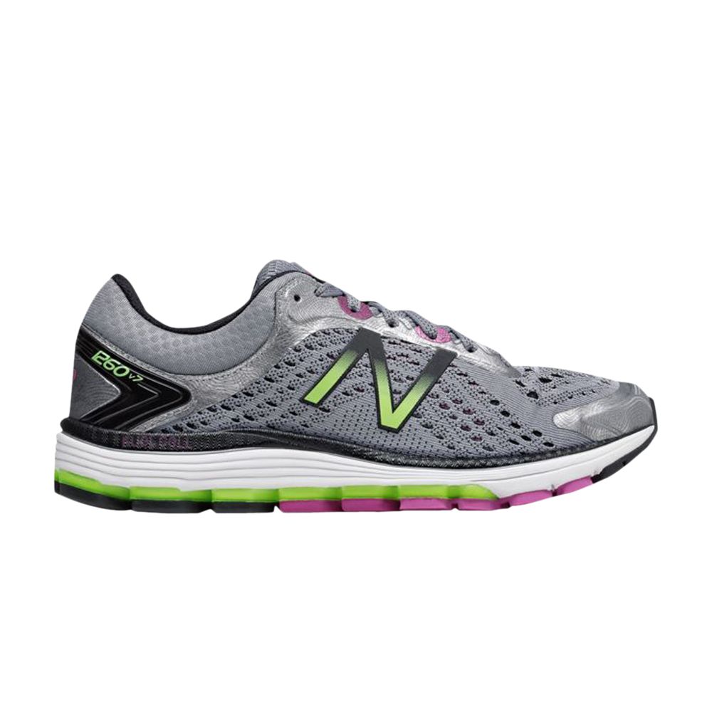 Pre-owned New Balance Wmns 1260v7 'steel Poisonberry' | Grey | Women's Size 8.5 In Gray