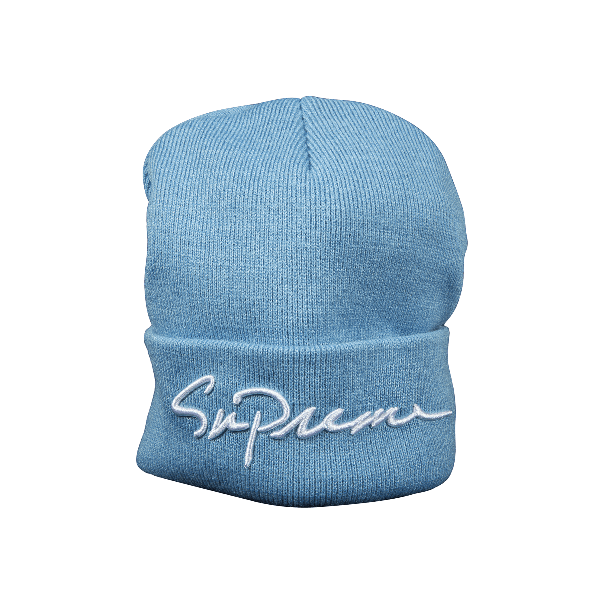 supreme cursive beanie