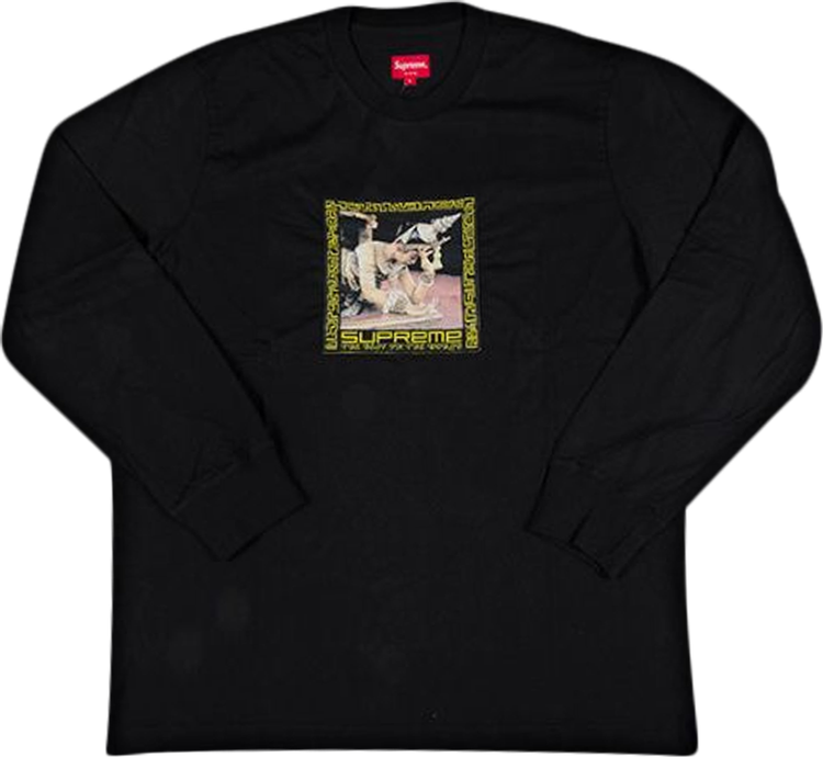 Supreme Best In The World Long-Sleeve T-Shirt 'Black'