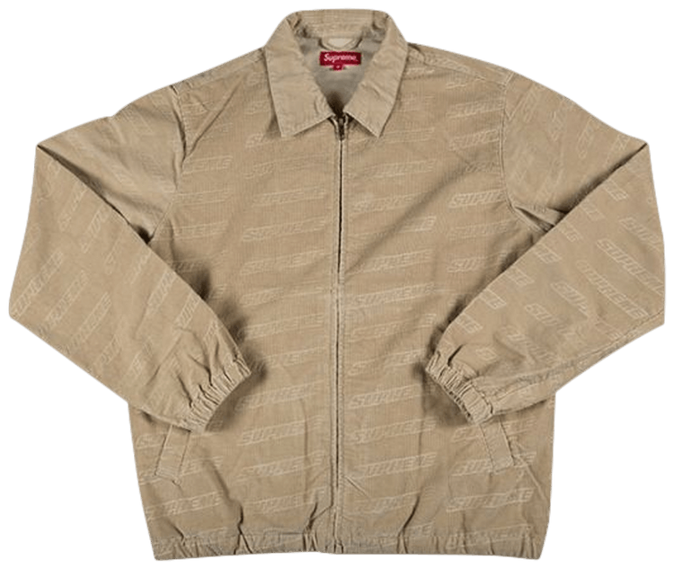 Supreme Debossed Logo Corduroy Jacket 'Tan' | GOAT 人気の商品通販サイト supreme Jacket Corduroy Logo Debossed その他