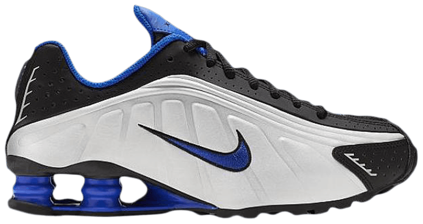shox r4 silver