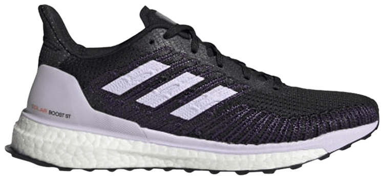 Adidas Wmns Solar Boost ST 19 Core Black Purple Tint Sample