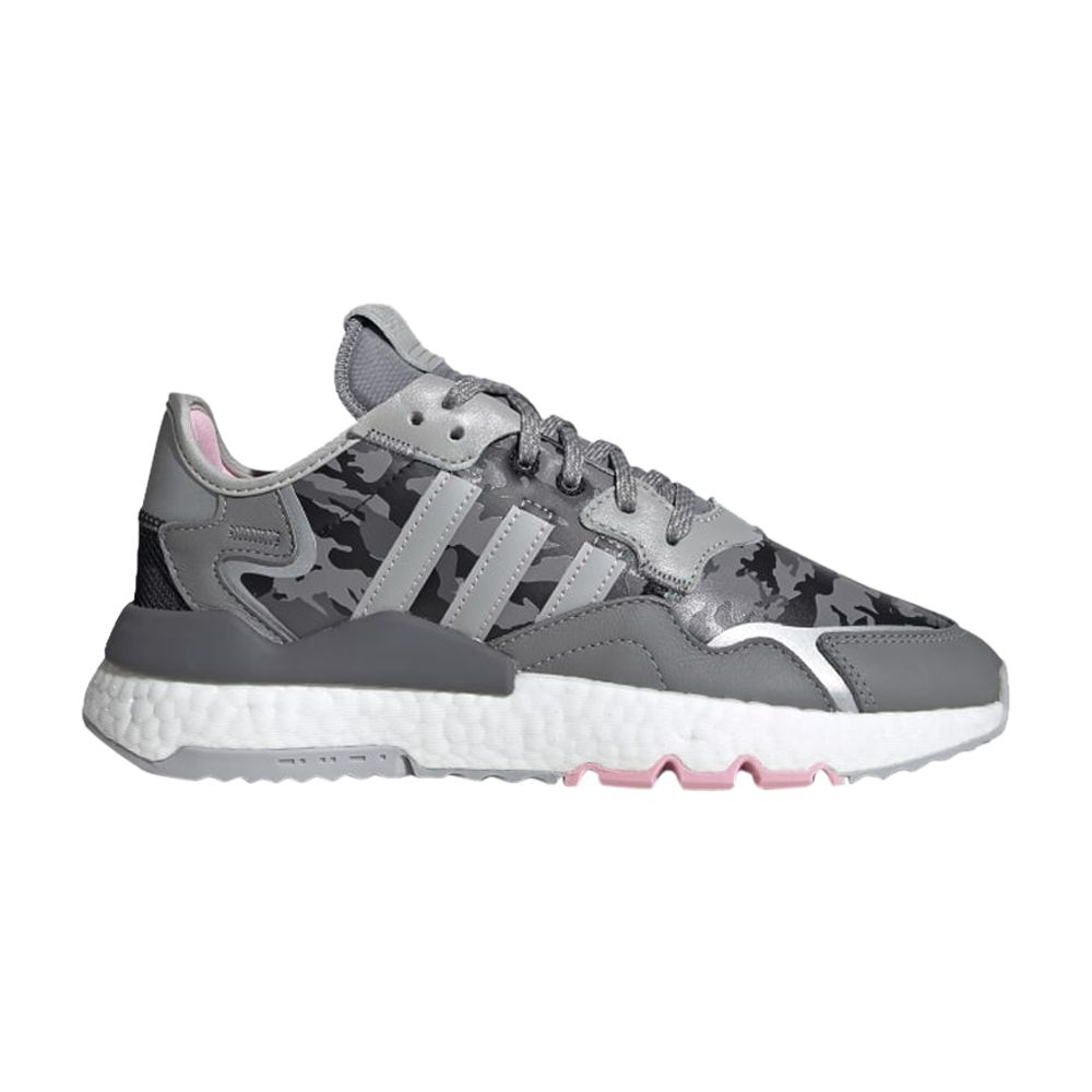 adidas Wmns Nite Jogger 'True Pink' | Grey | Women's Size 8