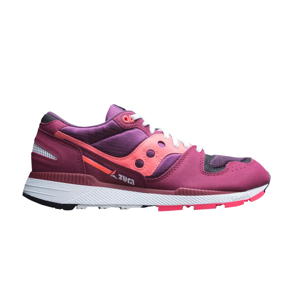 Pre-owned Saucony Azura 'maroon Pink' In Red