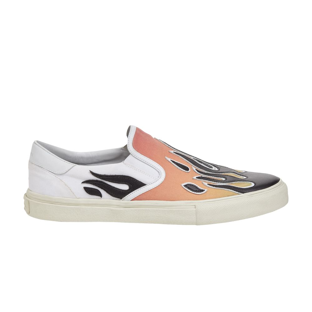 Pre-owned Amiri Slip-on 'flame' | White | Men's Size 41