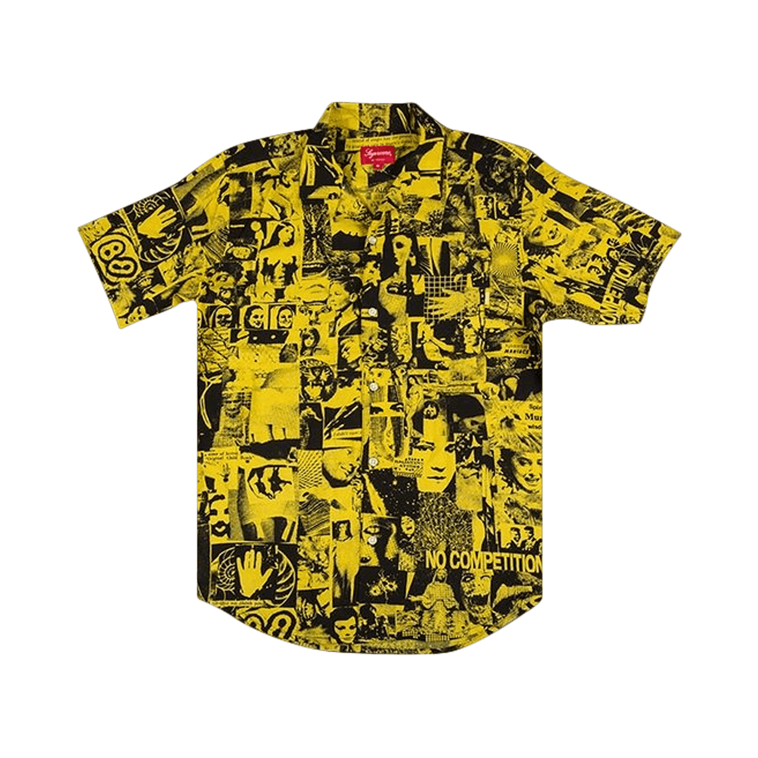 Supreme Vibrations Rayon Shirt 'Yellow' | GOAT Supreme Vibrations Rayon Shirt 'Yellow' | GOAT