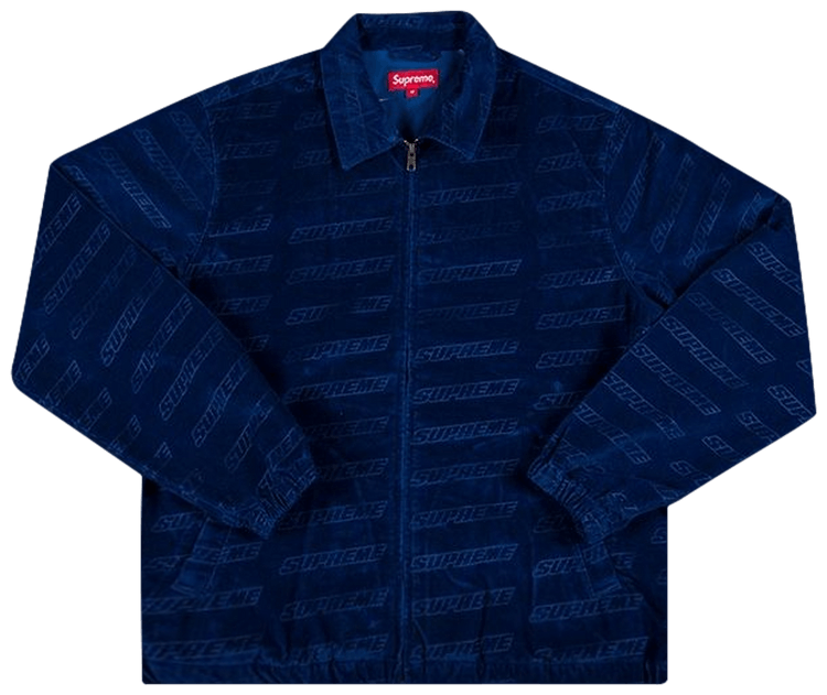 Supreme Debossed Logo Corduroy Jacket 'Royal Blue' 人気の商品通販サイト supreme Jacket Corduroy Logo Debossed その他