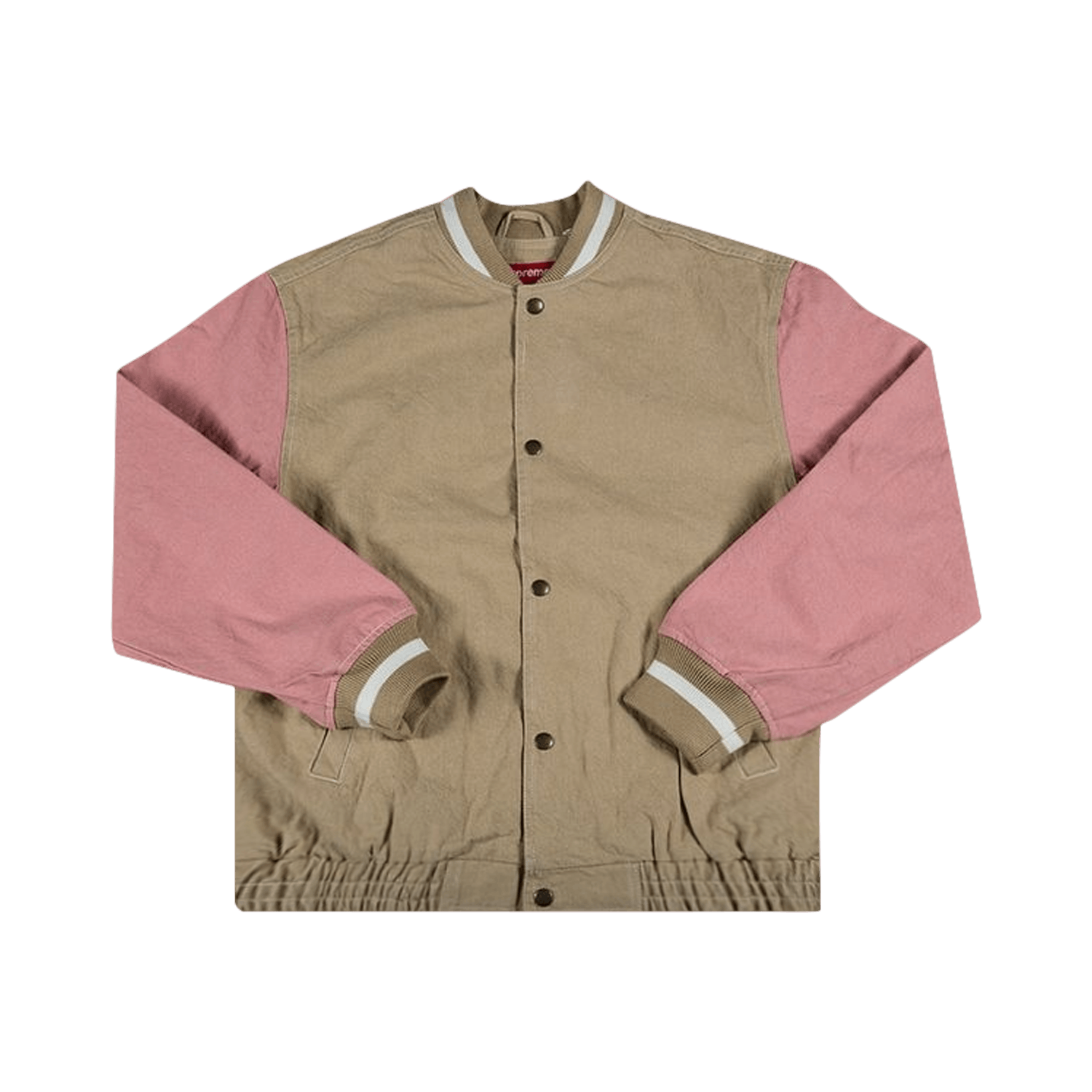 supreme denim varsity