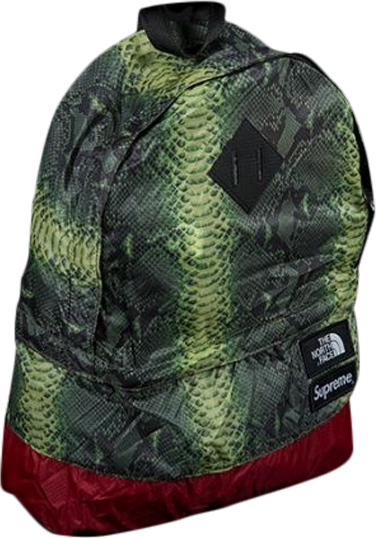 Supreme x The North Face Snakeskin Light Weight Day Pack 'Green'
