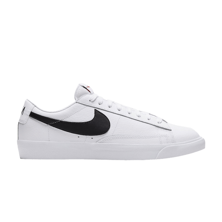 Buy Blazer Low Leather Black Swoosh CZ1089 100 GOAT CA