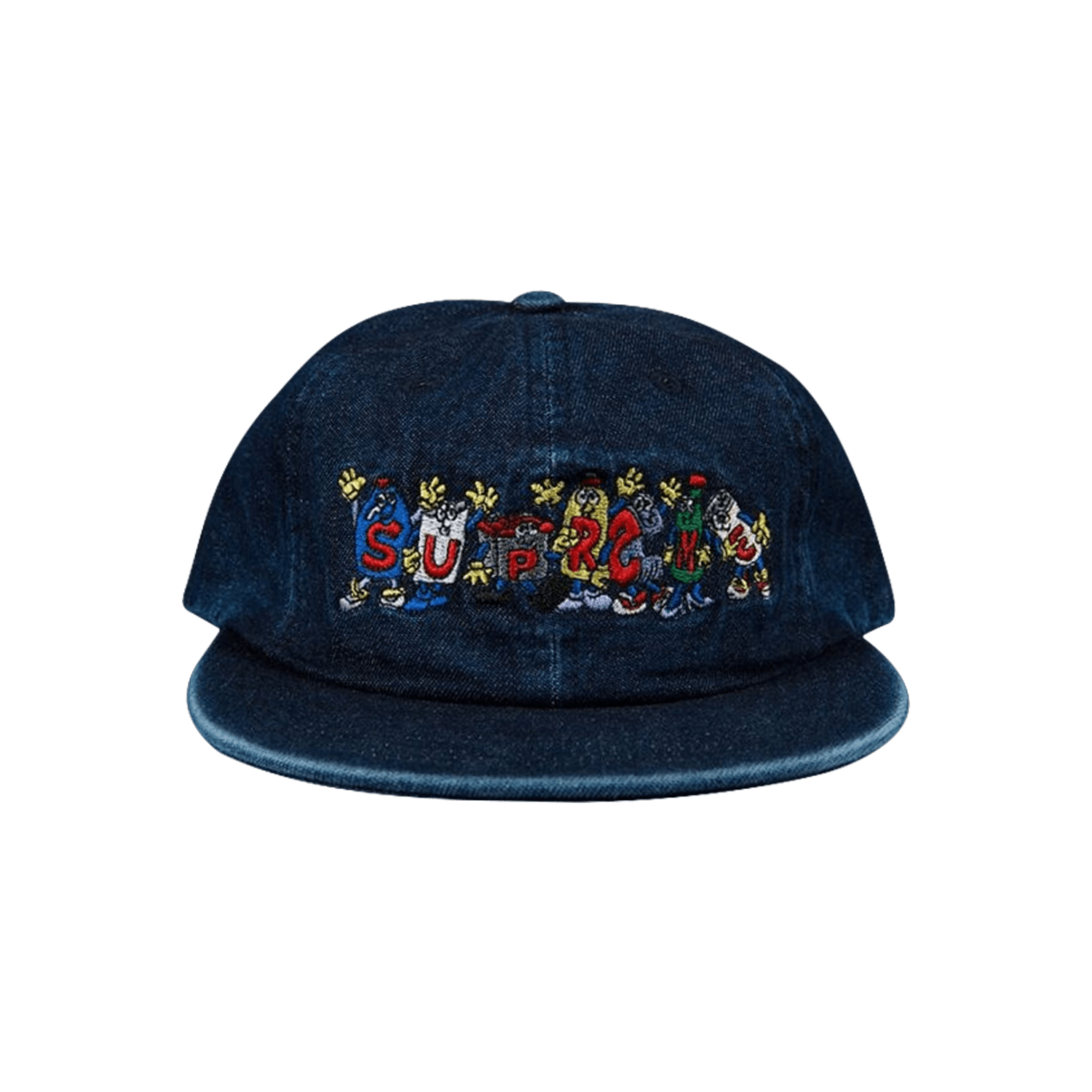 Supreme Friends 6 Panel Cap 'Denim' | GOAT
