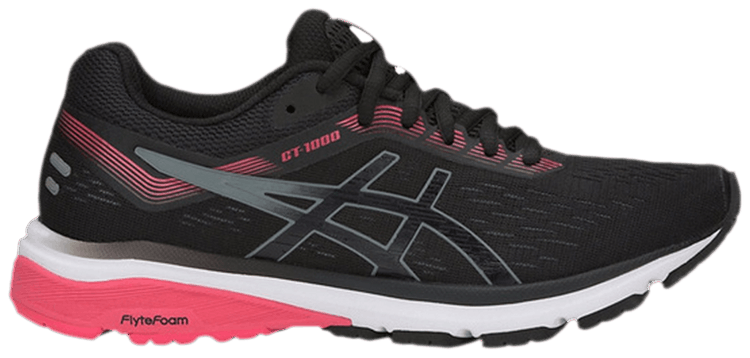 Asics Wmns GT 1000 7 D Wide Black Pink