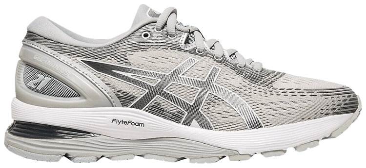Asics gel nimbus 21 shop mid grey silver