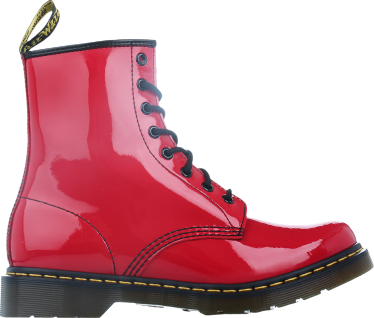 Wmns 1460 Patent Lamper 'Red'
