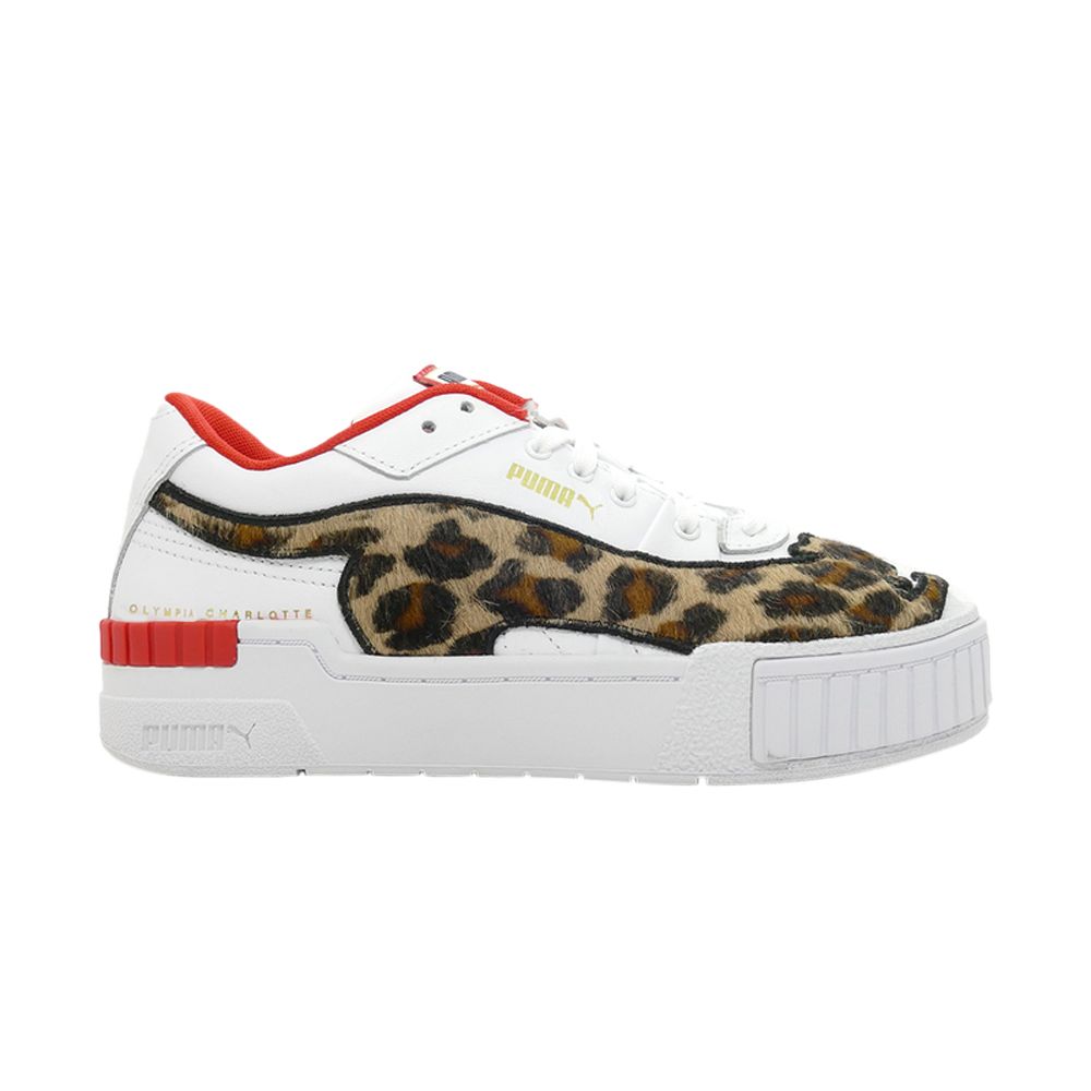 Puma Charlotte Olympia x Wmns Cali 'Leopard Print' | White | Women's Size 6.5