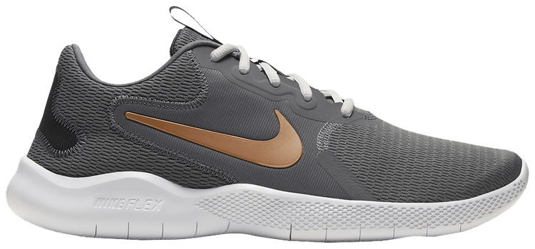 Nike Flex Experience Run 9 Extra Wide Smoke Grey Metallic Copper