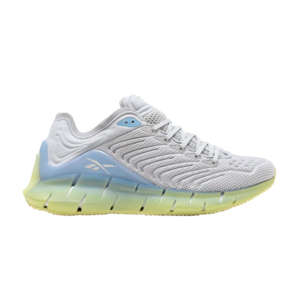 Pre-owned Reebok Wmns Zig Kinetica 'lemon Glow' In White