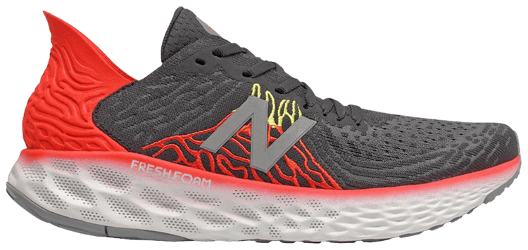 New Balance Fresh Foam 1080v10 2E Wide Black Steel