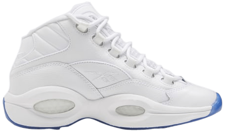 Reebok Question Mid Big Kids Blue Sole