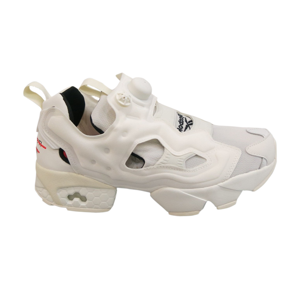 Pre-owned Reebok Wmns Instapump Fury Og 'it's A Man's World' In White