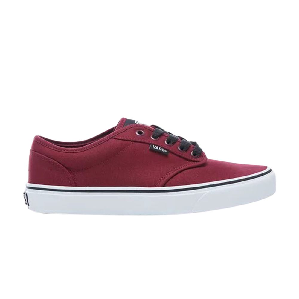 Pre-owned Vans Atwood 'oxblood White' In Red
