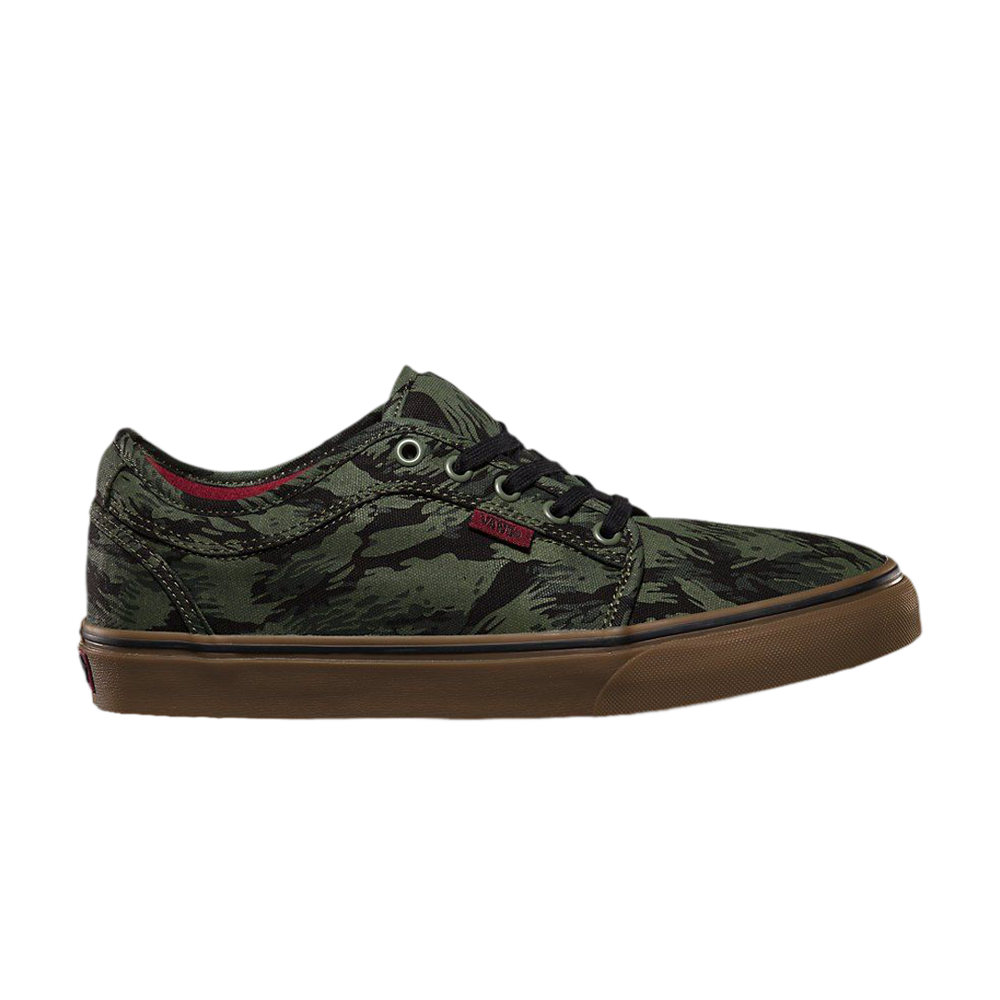 Pre-owned Vans Chukka Low 'jungle Camo' In Green