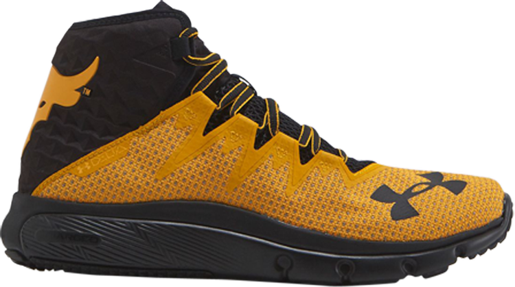ARMOUR Men's Training Shoes,UA Project Rock Delta Charged Yellow