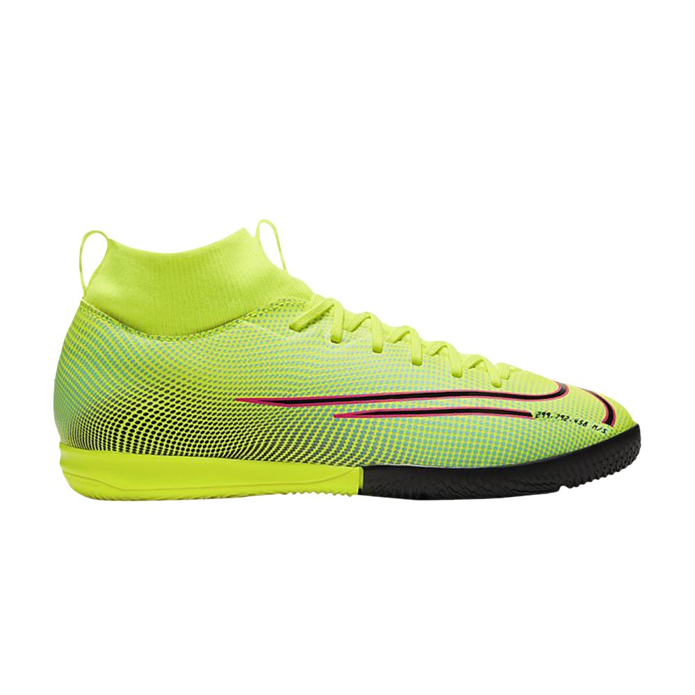 Nike Mercurial Superfly 7 Academy MDS IC GS 'Lemon Venom Aurora' | Yellow | Kid's Size 5
