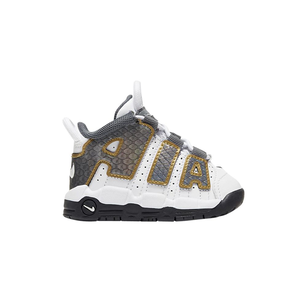 Pre-owned Nike Air More Uptempo Se Gt 'snakeskin' | White | Infant Size 9