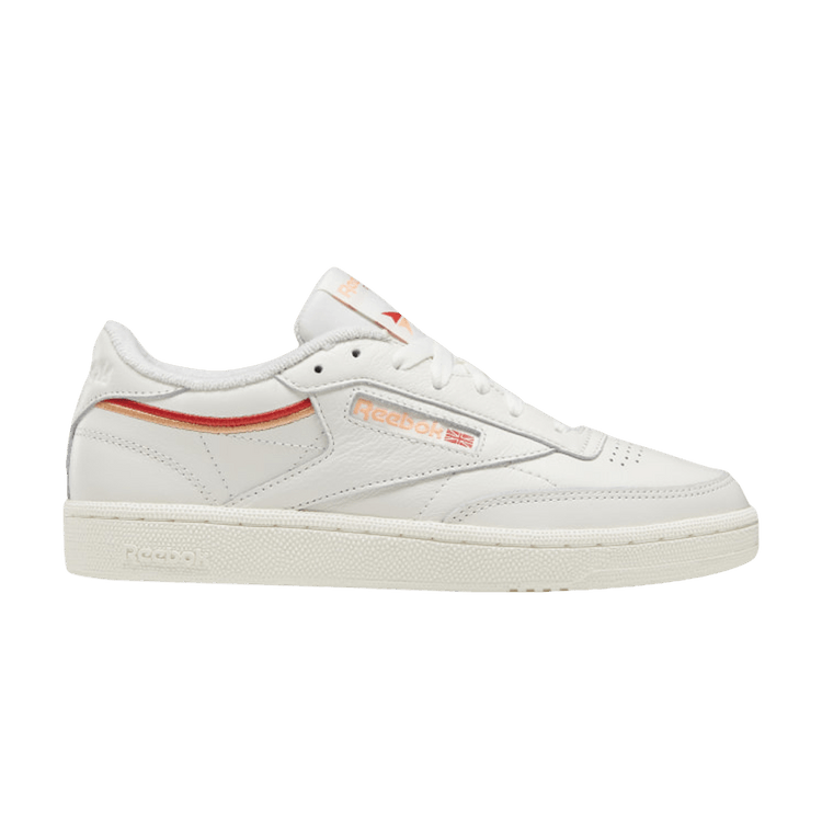 Buy Wmns Club C 85 Chalk Sunbaked Orange EF3489 GOAT