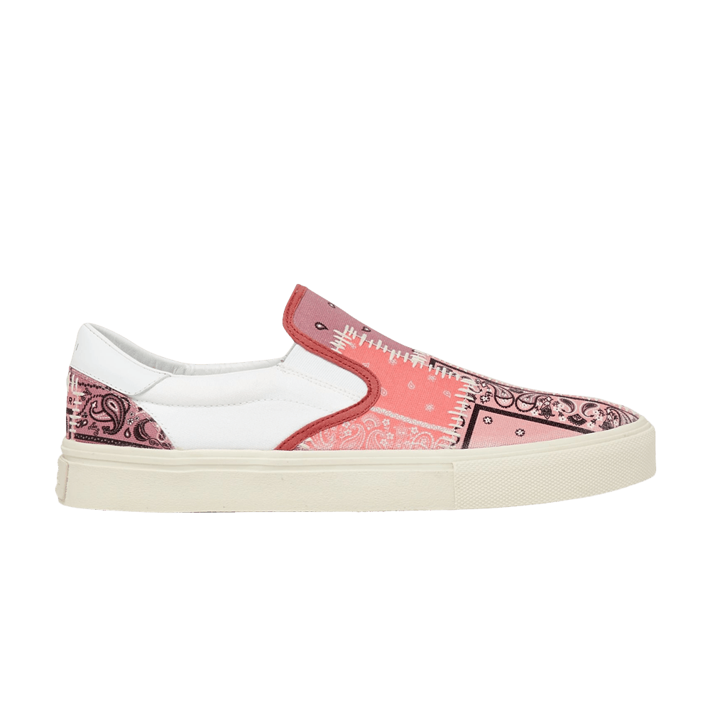 Amiri Reconstructed Bandana Slip-On 