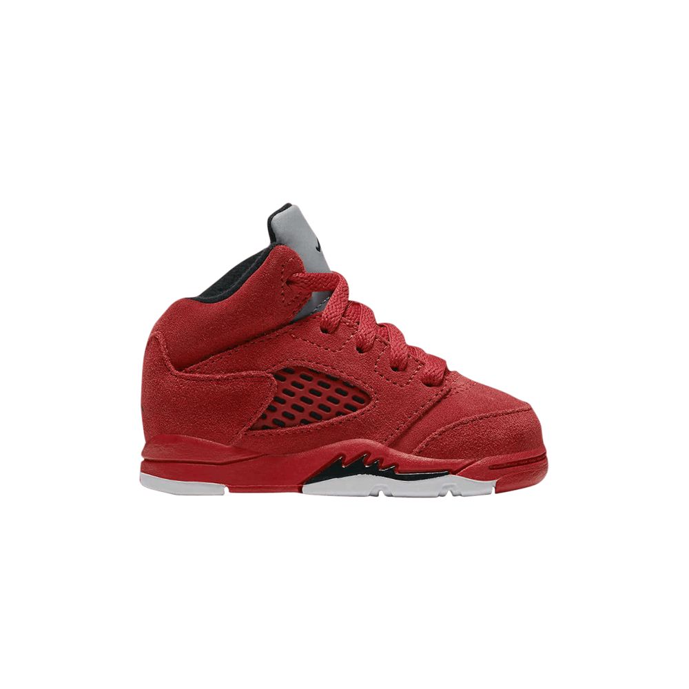 Air Jordan 5 Retro TD 'Red Suede' | Infant Size 7 - 440890-602