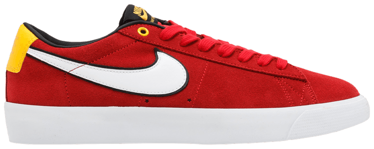 Blazer sb low red white gold hotsell