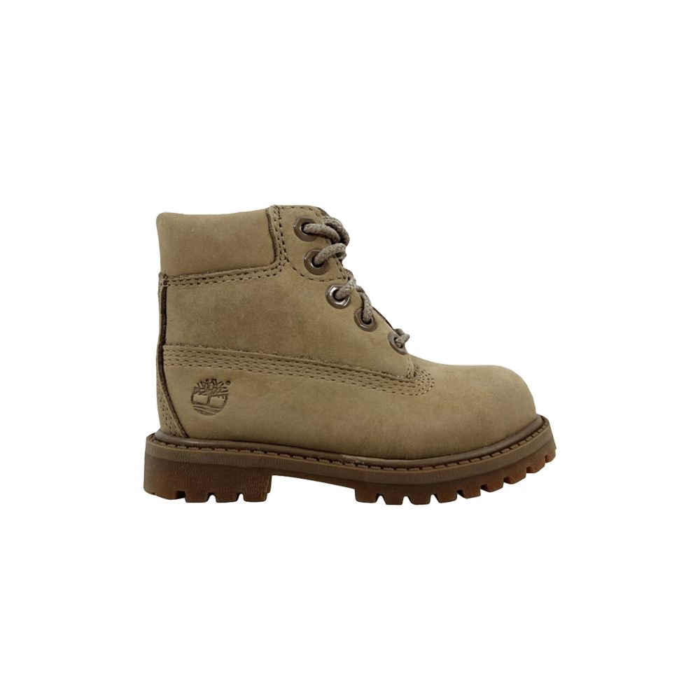 Pre-owned Timberland 6 Inch Premium Toddler 'light Sand' | Tan | Infant Size 5 In Brown