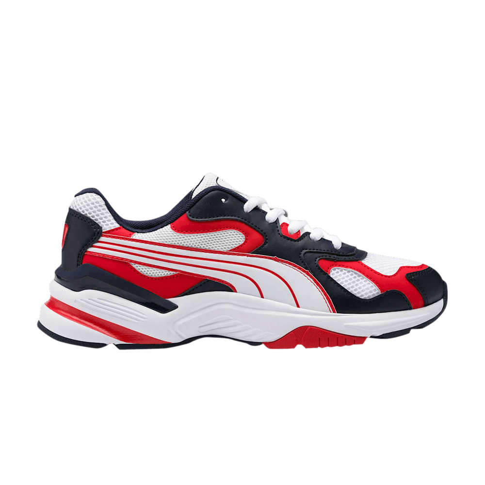 puma axis white peacoat
