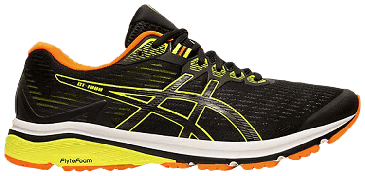 Asics GT 1000 8 Black Safety Yellow