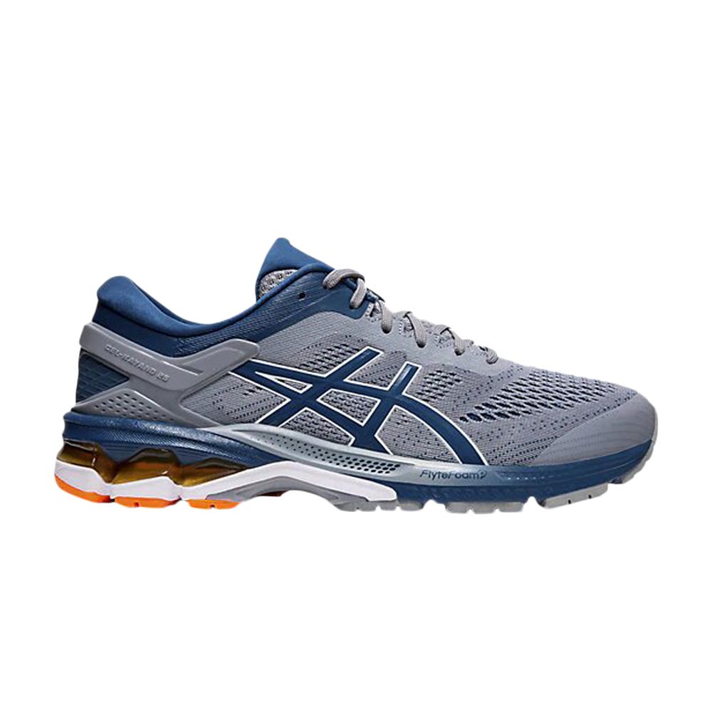 Pre-owned Asics Gel Kayano 26 'sheet Rock Mako Blue' In Grey