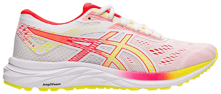 Asics Wmns Gel Excite 6 White Sour Yuzu