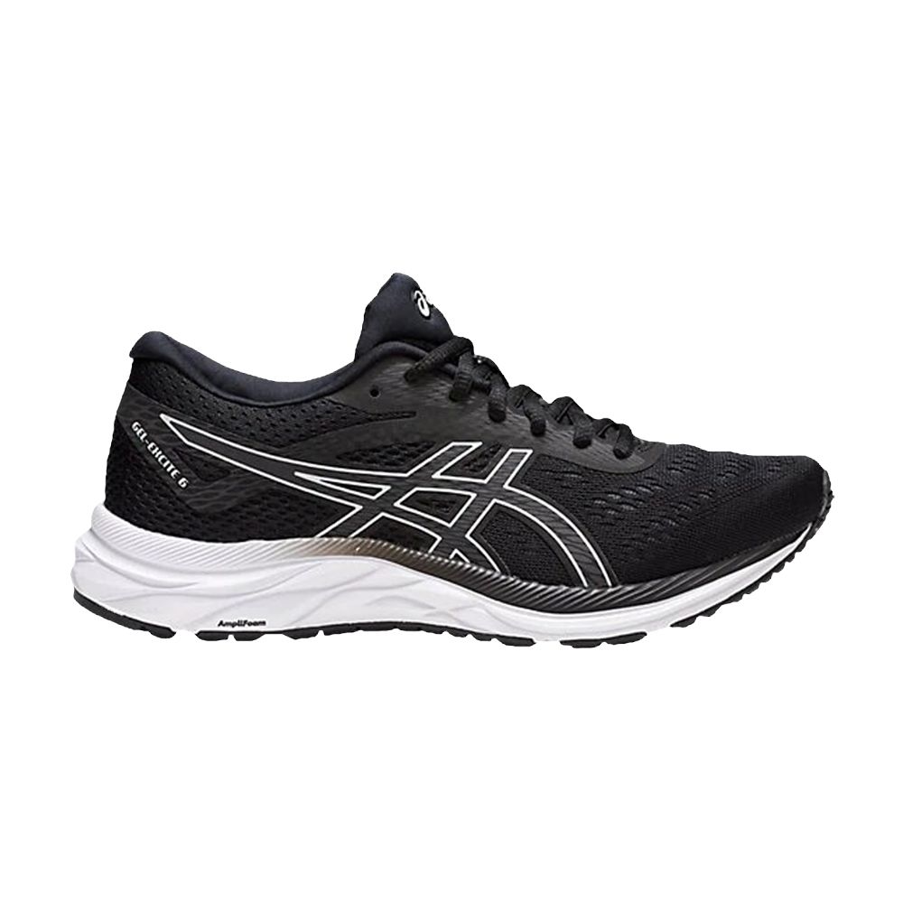 ASICS Wmns Gel Excite 6 Wide 'Black White' | Women's Size 9.5 - 1012A154-001