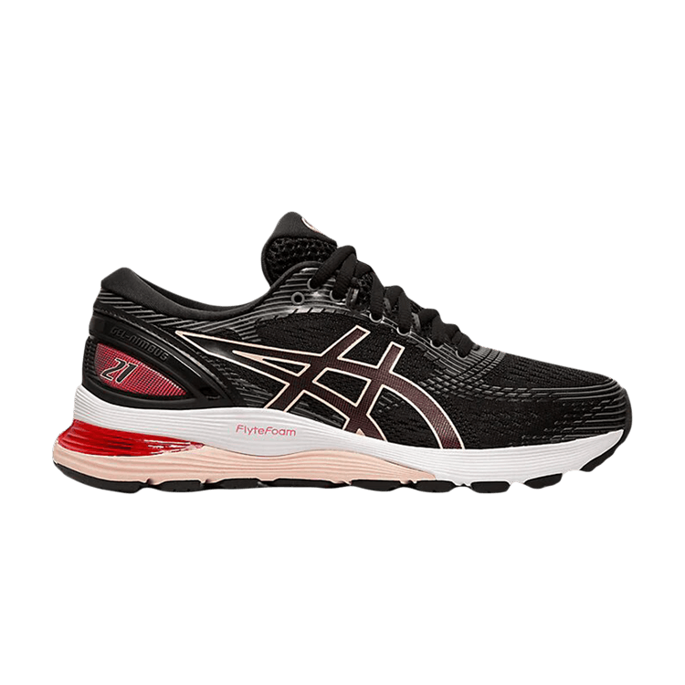 Size 5.0 Wmns Gel Nimbus 21 Black Laser Pink
