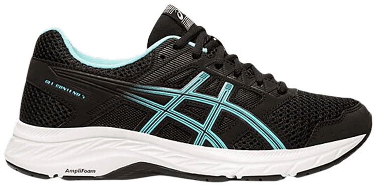 Asics Wmns Gel Contend 5 Black Ice Mint