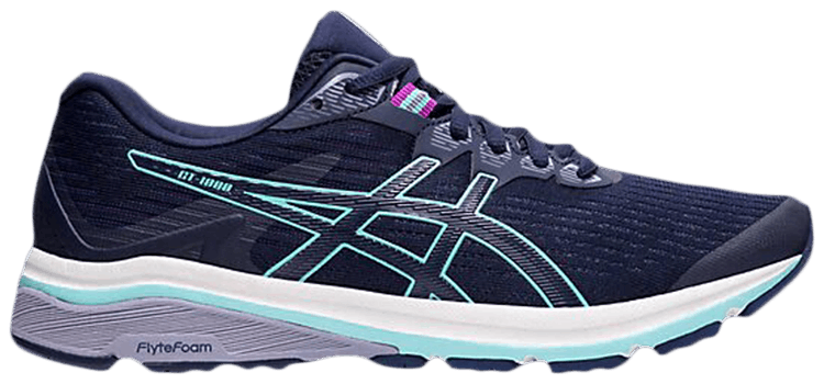 Asics Wmns GT 1000 8 Wide Peacoat Ice Mint